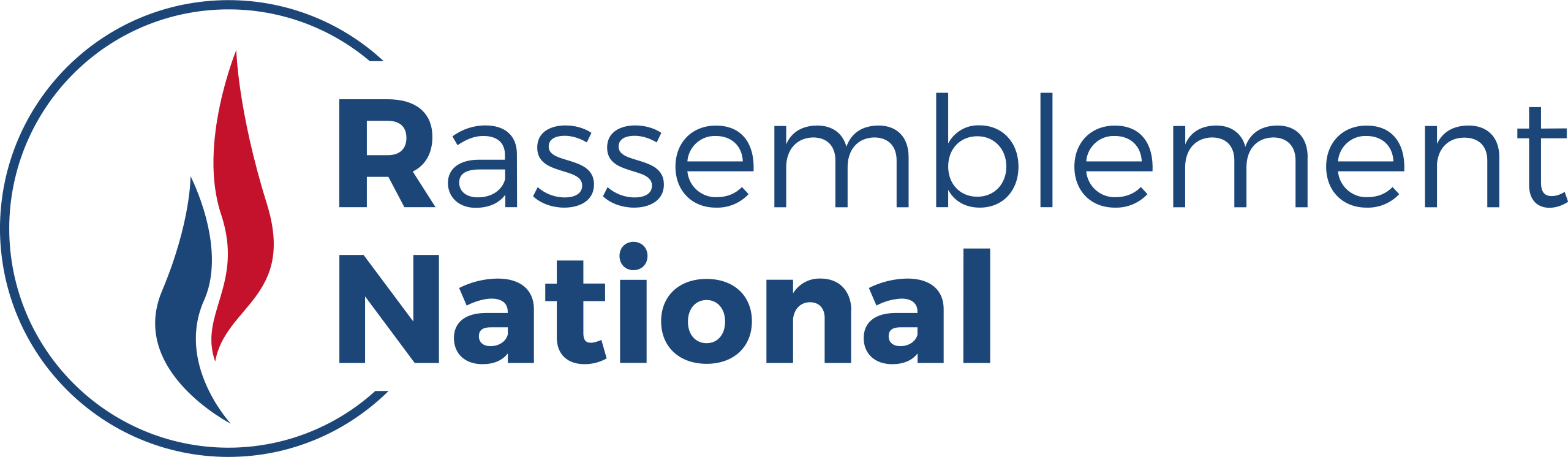 Logo Rassemblement National